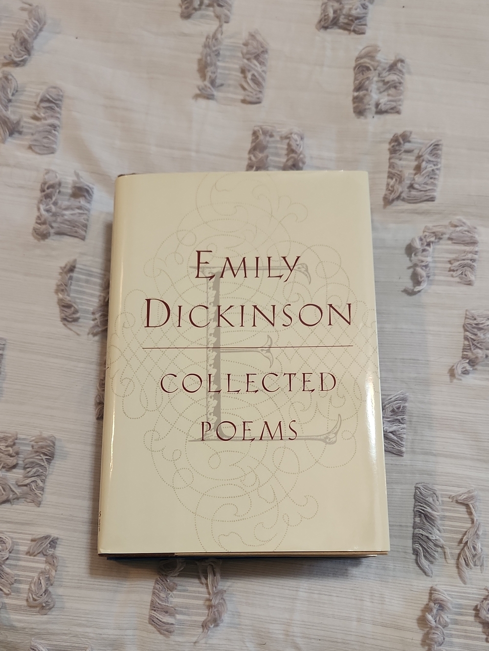 Emily Dickinson Collected Poems - Cream Hardcover